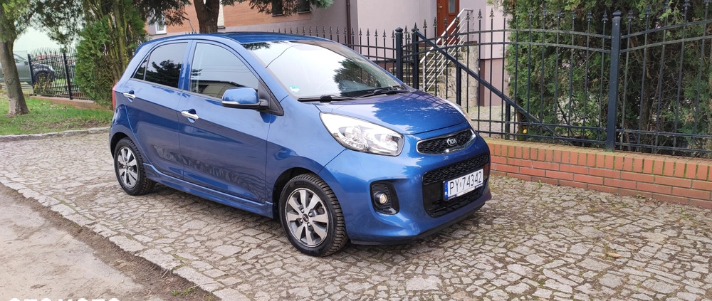 Kia Picanto cena 26500 przebieg: 130400, rok produkcji 2015 z Poznań małe 154